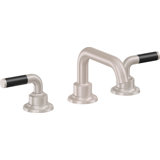 Descanso 8" Widespread Lavatory Faucet with Carbon Fiber Handle and ZeroDrain