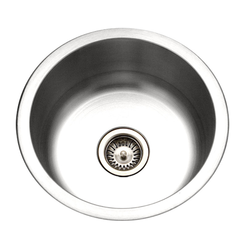 Club 17.5'' L Single Bowl Stainless Steel Kitchen Sink