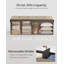 110x38x38cm Linen Upholstered Storage Bench-132398328