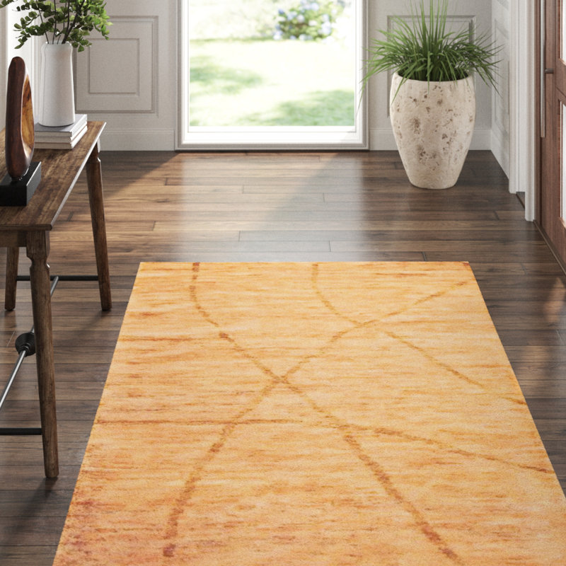 One-of-a-Kind 5'1" X 8'1" New Age Hemp Area Rug in