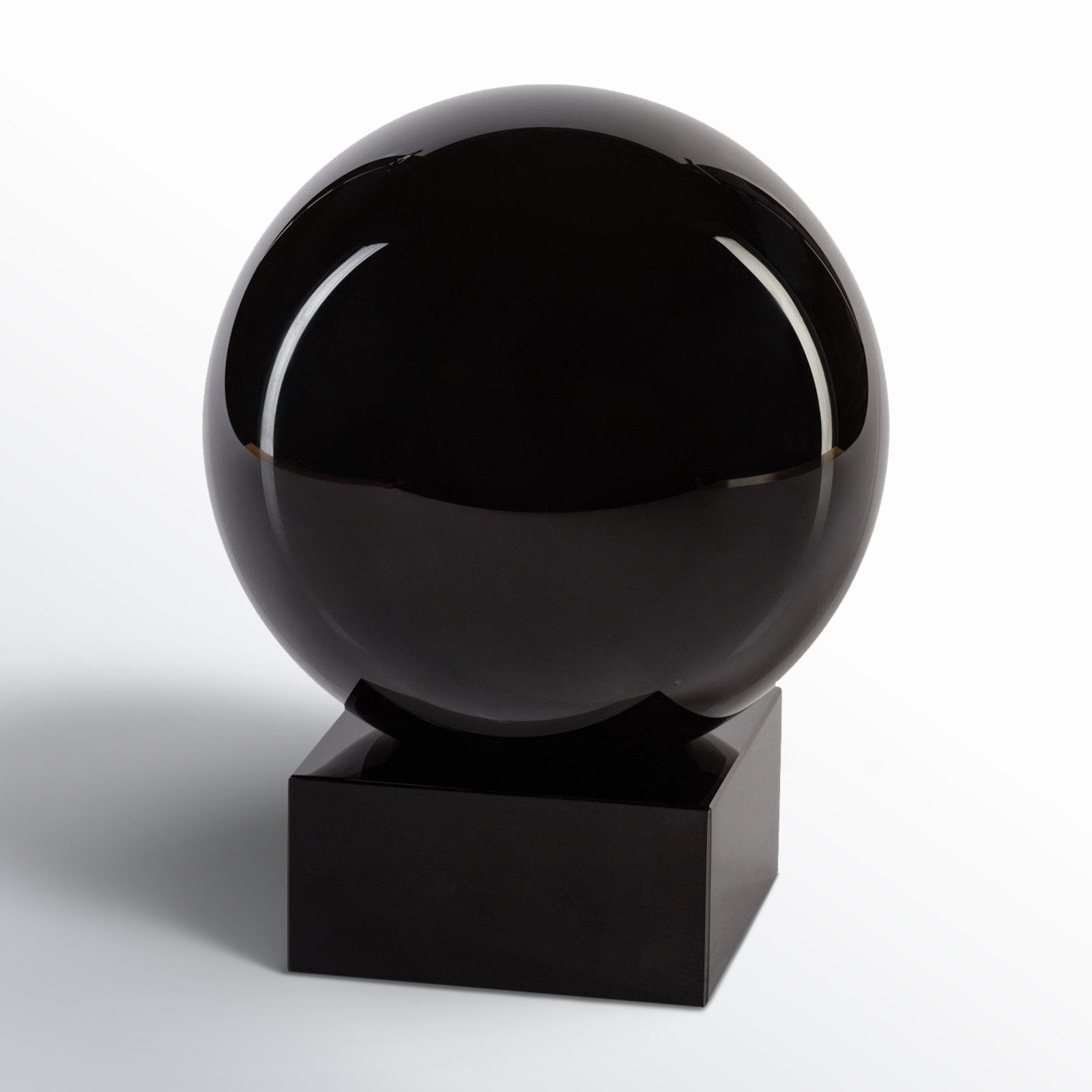 Rafael Sculpture, 7.5"H x 6" W x 6" D, Black
