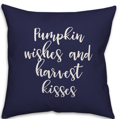  Coussin Pumpkin Wishes and Harvest Kisses