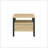 Yawan Oak & Black Finish Accent Table
