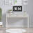 Cream White Vanity Desk with 3 Drawers