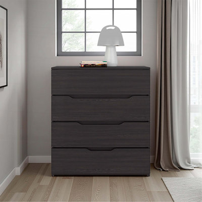 Wenge 4-drawer Dresser