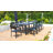 Rajni Square Aluminum Outdoor Dining Table with Umbrella Hole, 57'' in. W X 57'' in. D -2140091963-2121159358