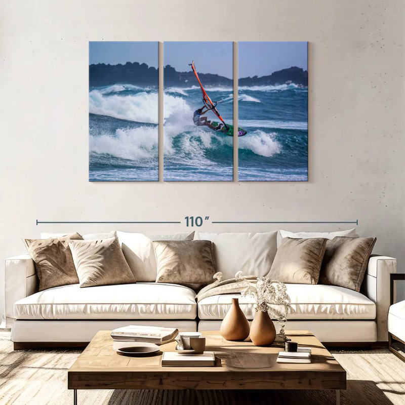 Sireci Extreme Windsurfer, 48" H x 74" W