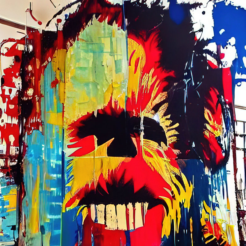 " Chewbacca Two " by Stephen Chambers, 15" H x 15" W x 1.5" D