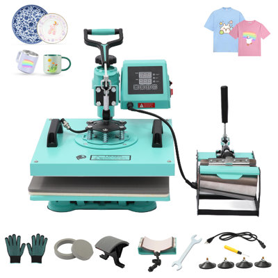 15x15inch 6 In 1 Heat Press Machine