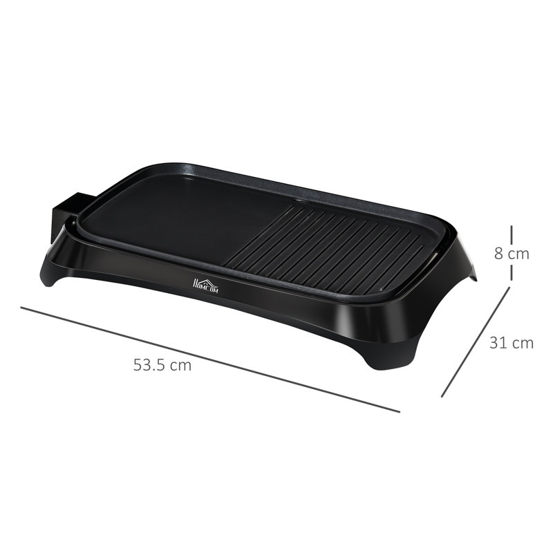 HOMCOM 1cm Electric Grill