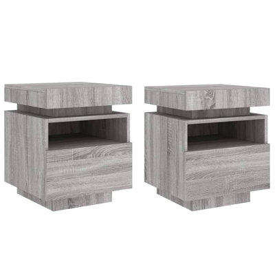 Brandace Engineered Wood Bedside Table