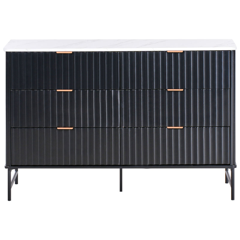 Demetrica Iron 6 - Drawer Standard Accent Chest