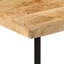  Bureau rectangulaire en bois de manguier massif naturel