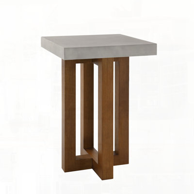 Table de bout en faux béton