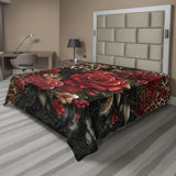 Polyester Floral Flat Sheet