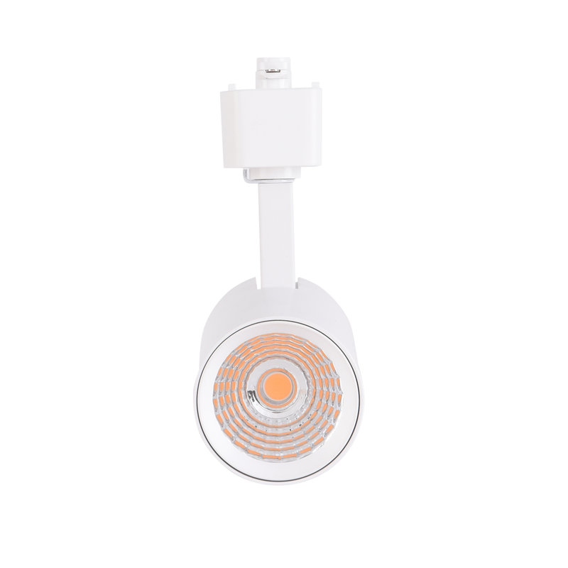 Dimmable 16.5W LED Track Lighting Head Compatible with Single Circuit H Type Rail Ceiling Spotlight for Accent Task Wall Art Exhibition