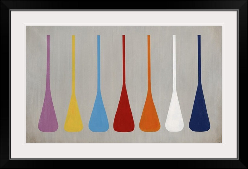 «Sweet Baker» par Broderik - impression d'art graphique, H 20 po x l 26 po x P 1 po, Cadre noir