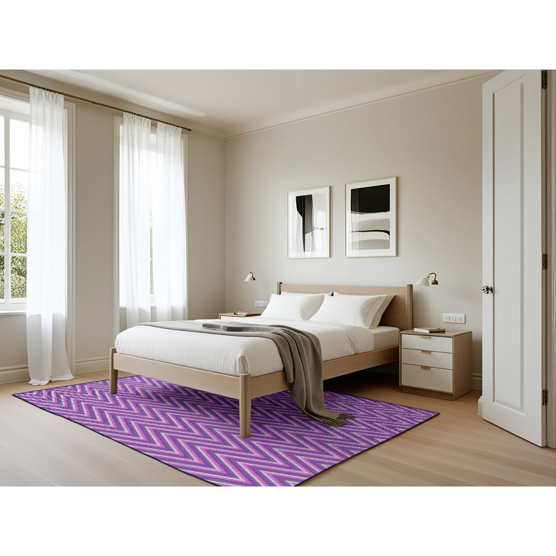 Washable Indoor Rug, Rectangle 5' x 7'
