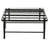 Twin Size Metal Mattress Frame - , Convenient Bedroom Bed Platform , Ample Storage Available-1701423890