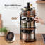 Freestanding Spice Rack with Adjustable Racks