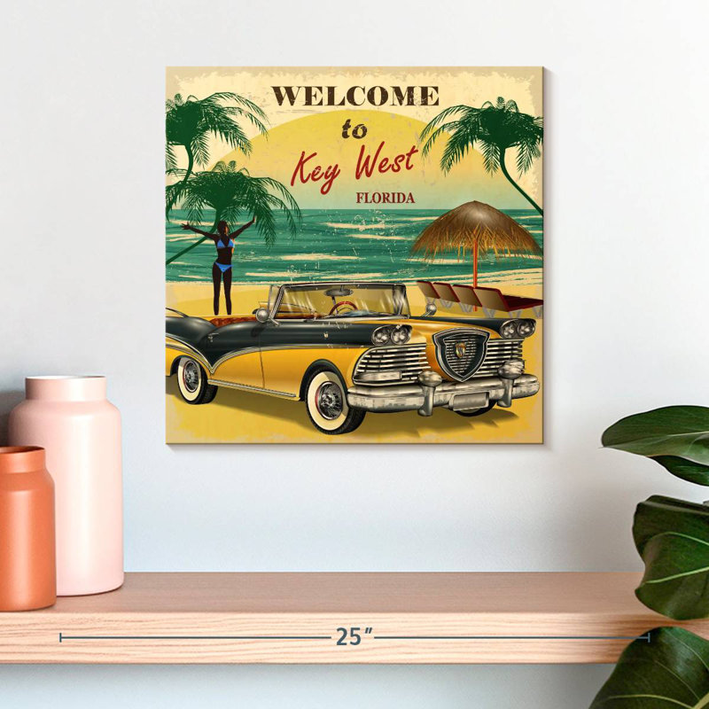 Affiche de Nicci Key West, Floride, H 16 po x l 16 po