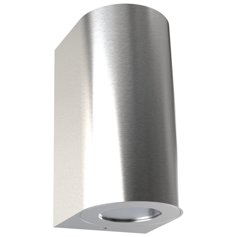 17cm H Outdoor Sconce, Stainless steel