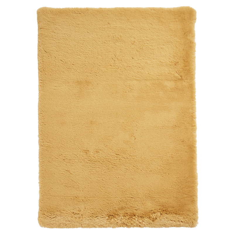 Hand Tufted Mustard Rug, Rectangle 150 x 230cm