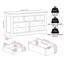 Adaleya 5 Drawer Chest-314882686