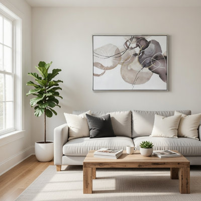 Peinture sur toile encadrée