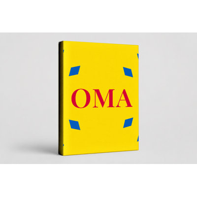 Omaha City Colors Luxury Diamond Monogram — Blue Yellow Red — Canvas Wall Art