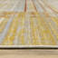Brice Power-Loom recyclé P.E.T. Tapis géométrique rouille / doré-1103597482