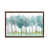 Toile avec cadre en bois brun classique est en rupture de stock