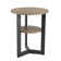 2-Tier Small Side End Table with Metal Frame