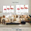 Trio flamant rose Brampt-108094426