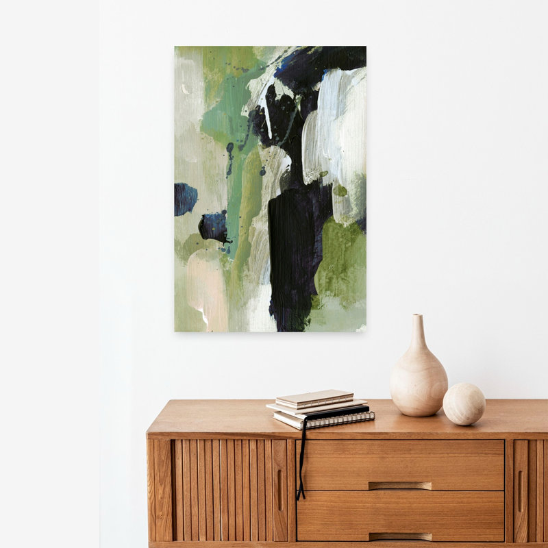 Art contemporain contemporain abstrait, H 24 po x l 16 po