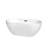 Brooklyn 60'' x 30'' Soaking Acrylic Bathtub-97300357