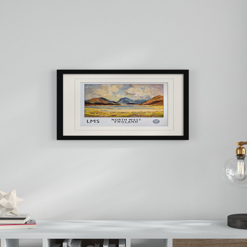 Print, 30cm H x 40cm W, Black Frame, Yellow