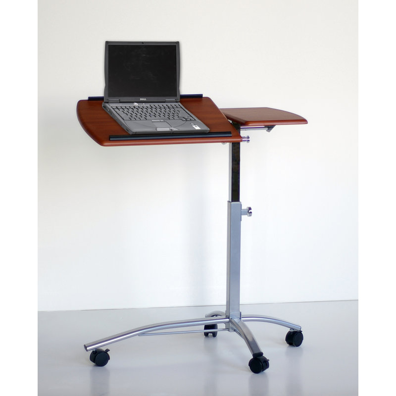 Eastwinds Adjustable Laptop Cart, Medium Cherry