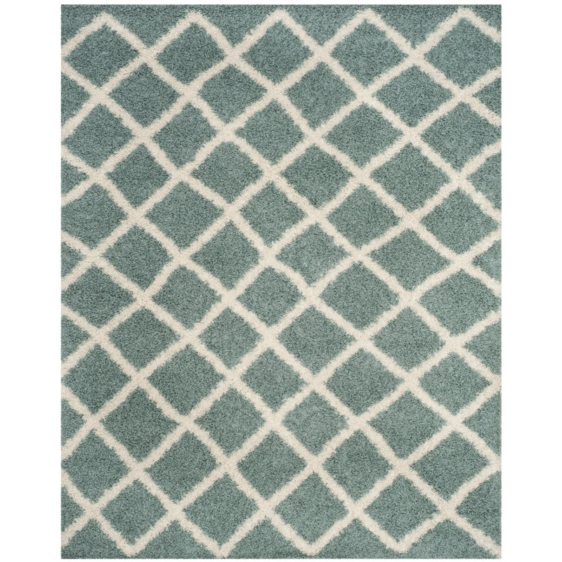 Tapis à poils longs Arsheq Sgd-Dallas, Rectangle 8 pi 6 po x 12 pi