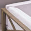 Causeuse X-Back en bois d'acacia - Ensemble modulaire avec coussins blancs résistants à l'eau-2133959675-2133959679