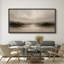 Grande impression sur toile encadrée, impression de paysage abstrait neutre pour décoration murale moderne minimaliste-116848178-116848179