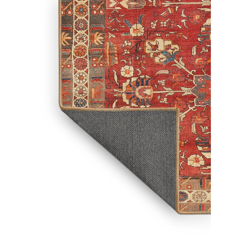 Hostivice Oriental Indoor Rug, Rectangle 4' x 6'
