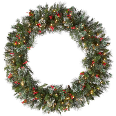 Faux Plastic 24'' Wreath