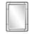 Brennan Metal Rectangle Mirror-95914549