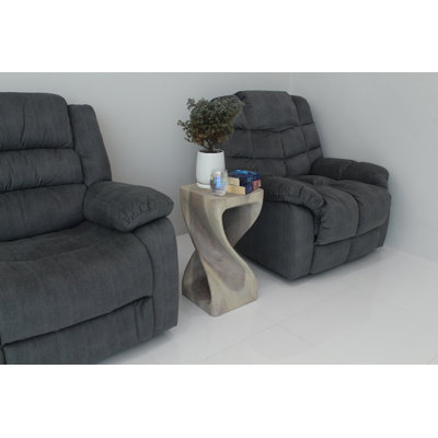 Chandi Solid Wood Top End Table