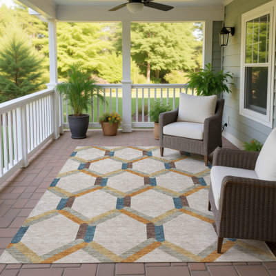 Tapis intérieur / extérieur lavable à la machine Chantille ACN2343