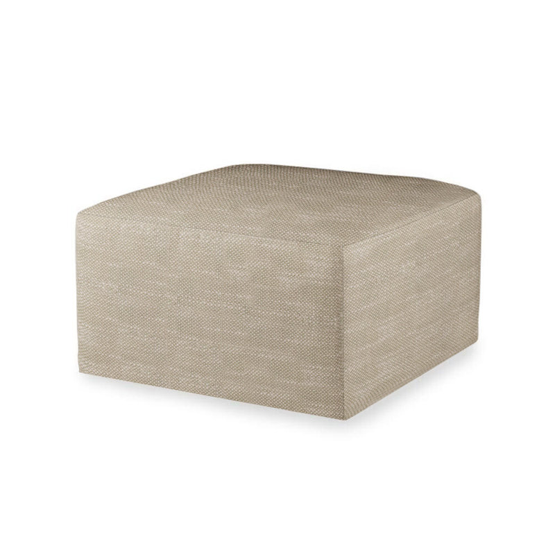 Rio Outdoor Ottoman, Azure 71617L51