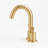 Modern Double Handle Widespread Bathroom Faucet With 360°Swivel High-Arc Spout, Brushed Gold, Includes Pop-Up Drain Assembly, Water Efficient-123058425