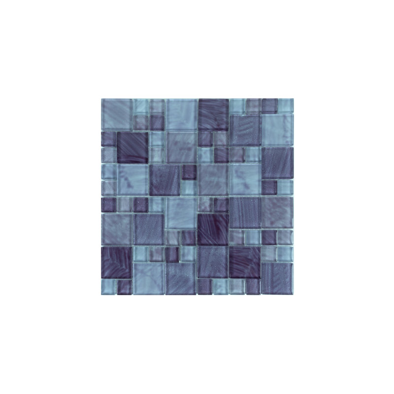 Carrelage mosaïque en verre Impressions, Violet