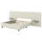 Upholstered Platform Bed with Big Headboard-2131155164